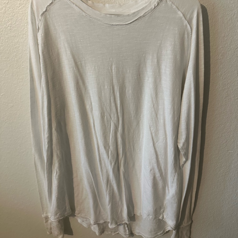 We The Free Cream Long Sleeve Top